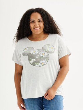 Women's Plus Size Disney's Mickey Mouse Graphic Tee Size 3X NWT